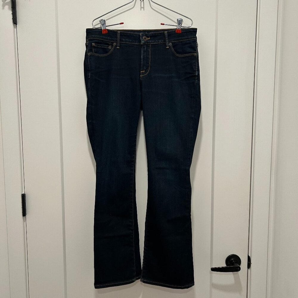 LUCKY BRAND Lolita Boot Cut dark wash jeans 10/30 A